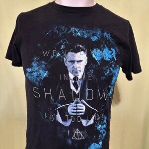 Fantastic Beasts Lived in the Shadows Men's Black T Shirt Small Colin Farrell